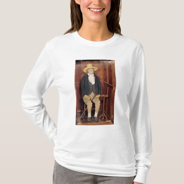 Embalmed body of Jeremy Bentham T-Shirt (Front)