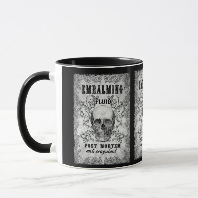 Embalming Fluid Mug (Left)