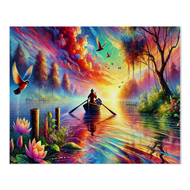 🚣‍♂️ Embark on a Dreamy Voyage with Every Unlock! Poster (Front)