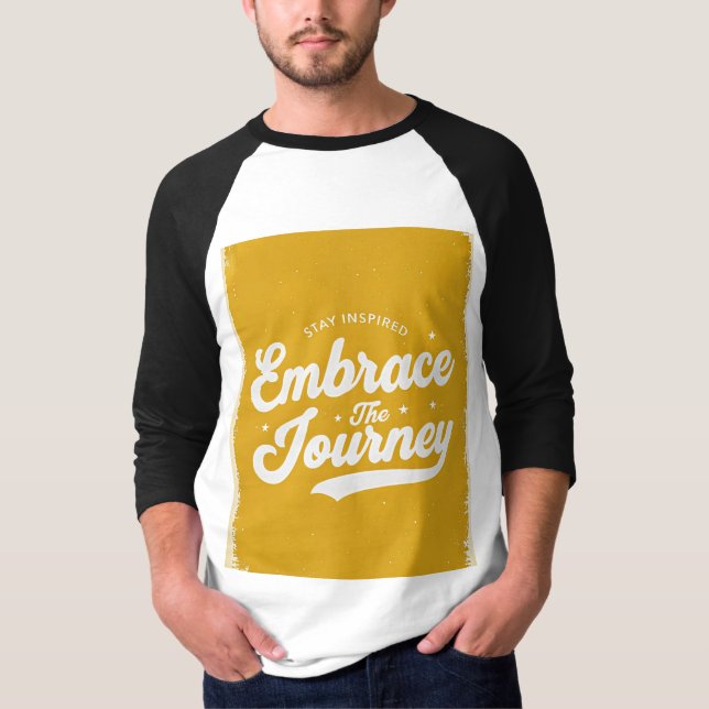 Embark on an  Inspiring Journey of Self-Discovery  T-Shirt (Front)
