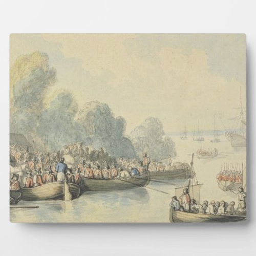 Embarkation at Southampton on 20th June after Lord Plaque