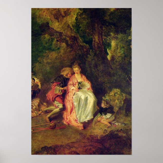 Embarkation for Cythera, c.1717 Poster (Front)