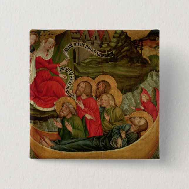 Embarkation of the body of St. James the Pinback Button (Front)