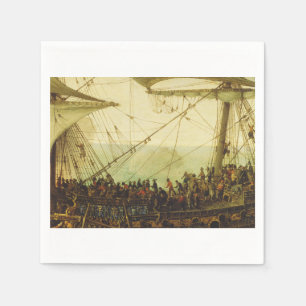 Embarkation of the Elector Palatine Napkins