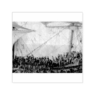 Embarkation of the Elector Palatine  Self-inking Stamp