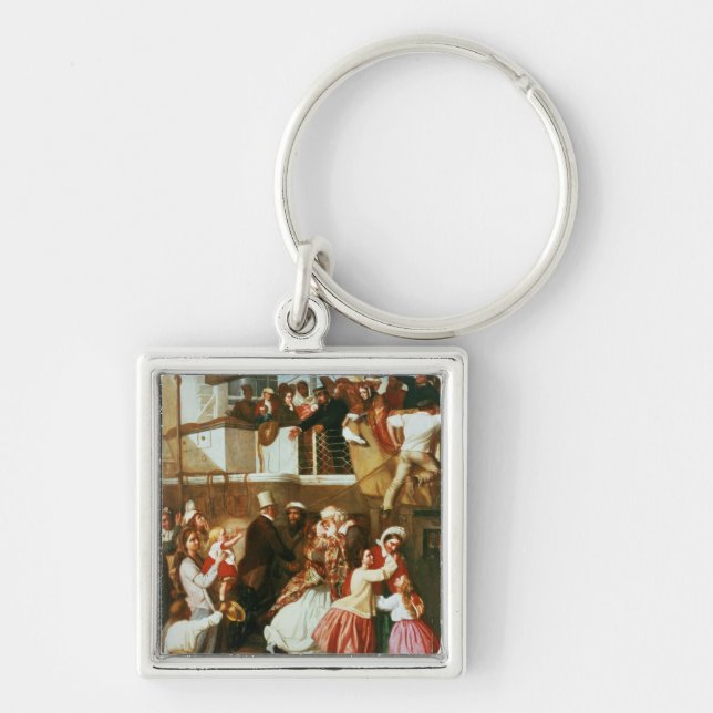 Embarkation Scene Keychain (Front)