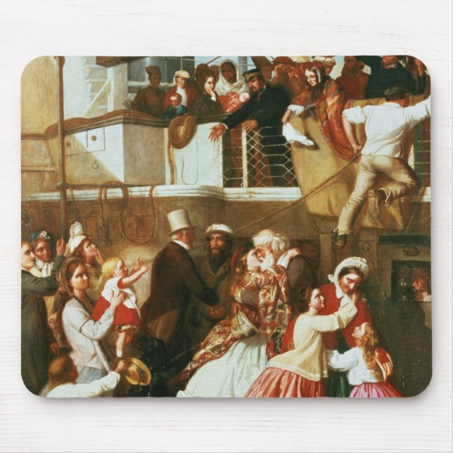 Embarkation Scene Mouse Pad (Front)