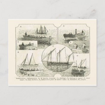Embarking A Naval Vessel  19th Century Postcard by windsorprints at Zazzle