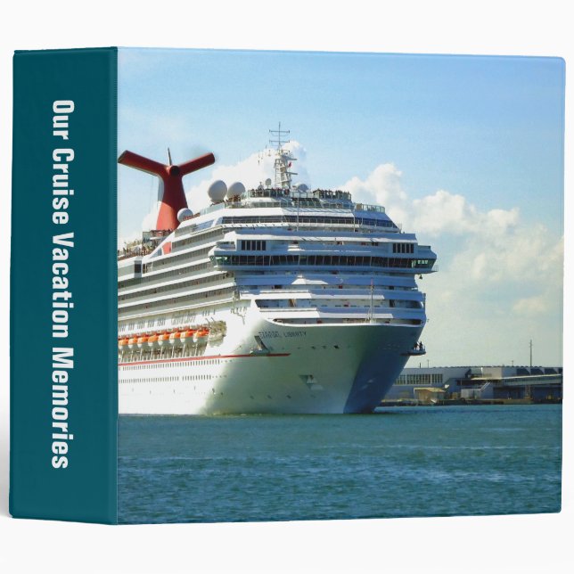 Embarking Bow Custom 3 Ring Binder (Front/Spine)