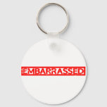 Embarrassed Stamp Keychain