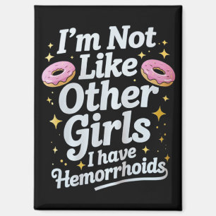 Embarrassing Hemorrhoids Inappropriate Adult Humor Magnet