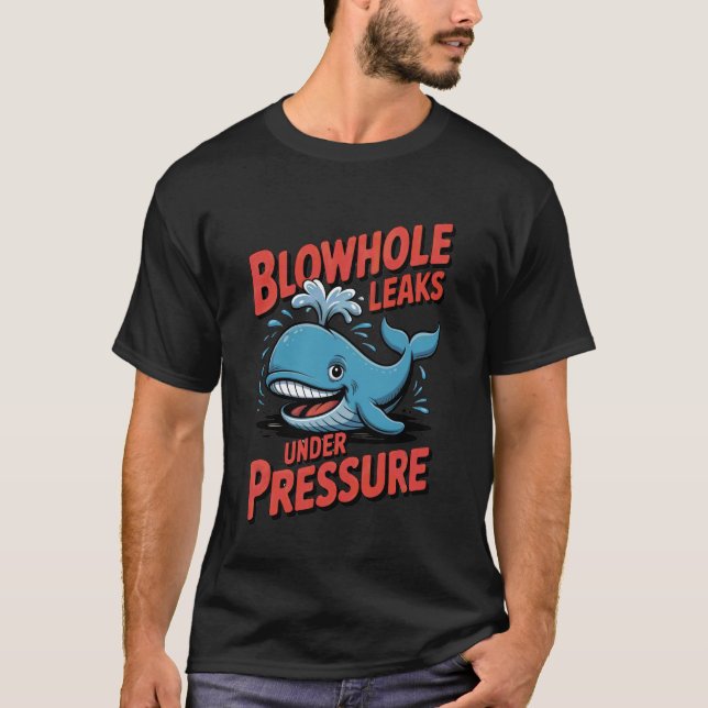 Embarrassing Shirt Funny Meme Inappropriate Whale  (Front)