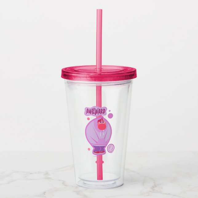Embarrassment "Awkward" Acrylic Tumbler (Front)