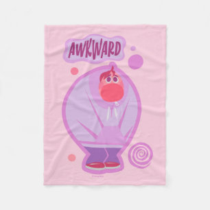 Embarrassment "Awkward" Fleece Blanket