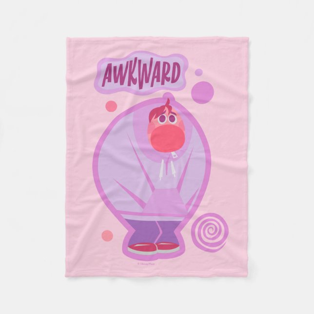 Embarrassment "Awkward" Fleece Blanket (Front)