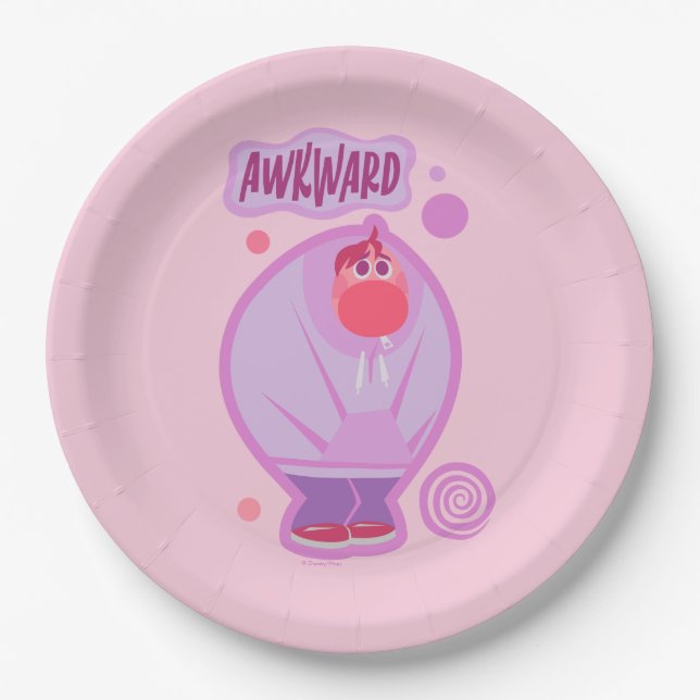 Embarrassment "Awkward" Paper Plates (Front)