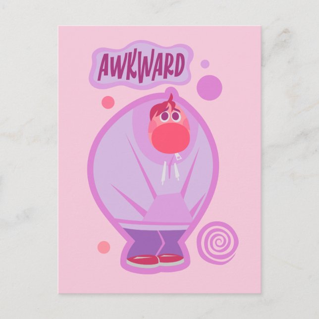 Embarrassment "Awkward" Postcard (Front)