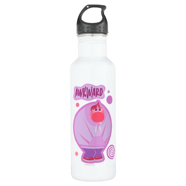 Embarrassment "Awkward" Stainless Steel Water Bottle (Front)