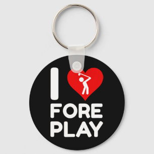 Embarring Vacation Gag Tee Exchange Men Women Blac Keychain