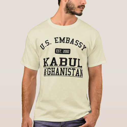 Embassy Kabul Afghanistan _ 2002 T_Shirt