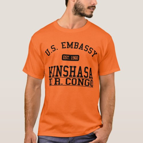 Embassy Kinshasa DRC T_Shirt