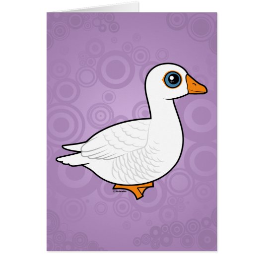 Embden Goose Cards (Front)