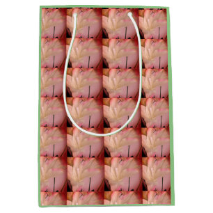 Embellished Flower Abstract Medium Gift Bag