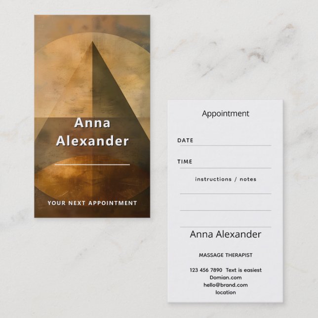 Ember Canopy | Minimal Design Business Card (Front/Back)