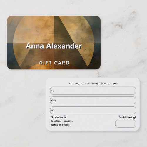 Ember Canopy | Minimal Design Business Card