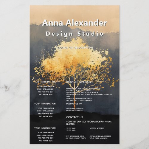 Ember Canopy | Minimal Design Flyer