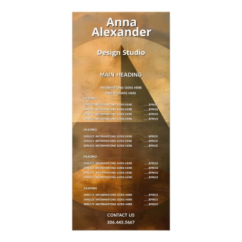 Ember Canopy | Minimal Design Rack Card