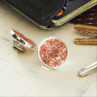 Ember Faux Diamonds Glitter Lapel Pin