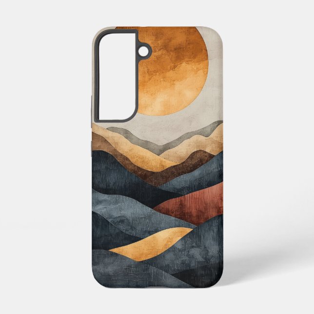 Ember Mountain Glow Phone Case (Back)