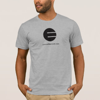 Ember Music "Black E" T-Shirt -  AA Heather Grey