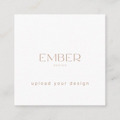 Ember Papier 25x25 Tag Upload Your Design