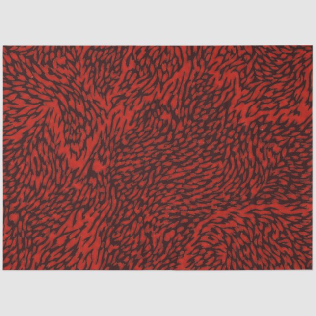 Ember Pulse Wrapping Paper (Front)