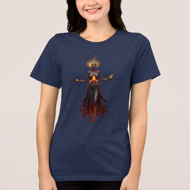 Ember Sorceress Tee | Mystical Witchy Shirt (Front)