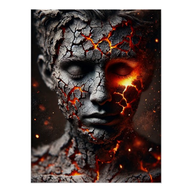 "Ember Soul – The Face of Fire Poster (Front)