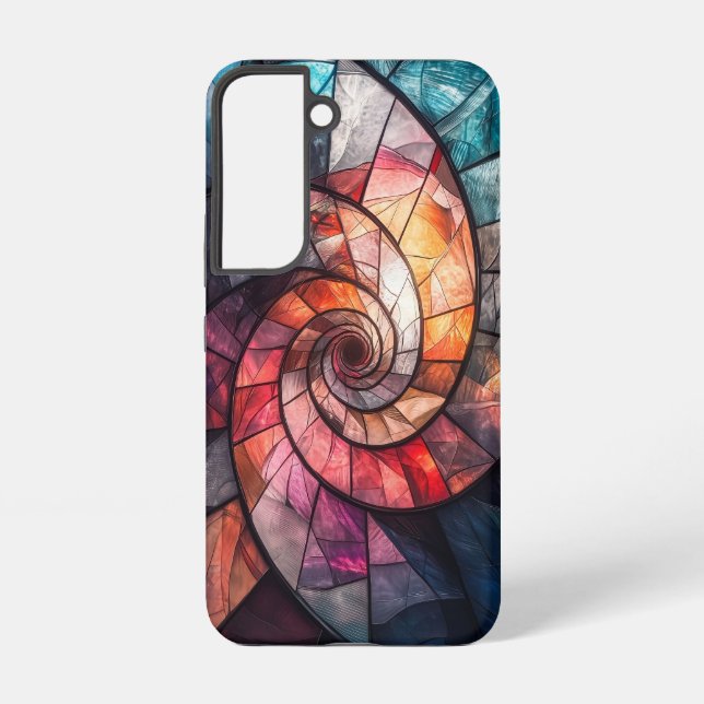 Ember Spiral Samsung Galaxy Case (Back)