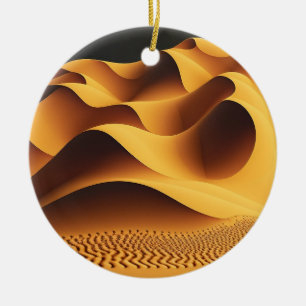 Ember Valleys Ceramic Ornament