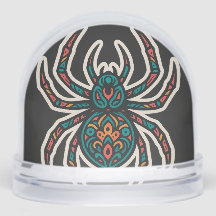Emberfang Spider Snow Globe + Space Cat