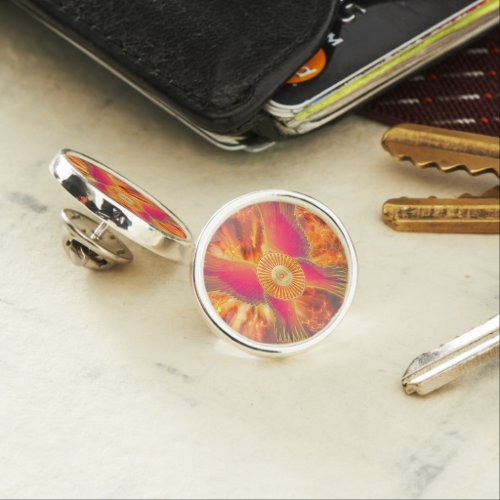 Embers of Vitality Unleashing the Fire of Life Lapel Pin