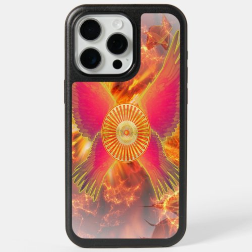 Embers of Vitality Unleashing the Fire of Life iPhone 15 Pro Max Case