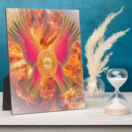 Embers of Vitality Unleashing the Fire of Life Plaque