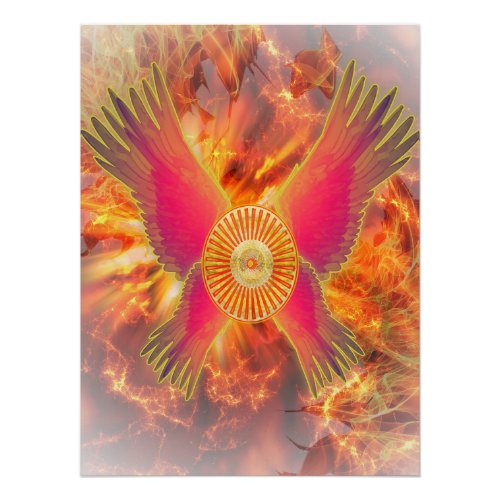 Embers of Vitality Unleashing the Fire of Life Poster