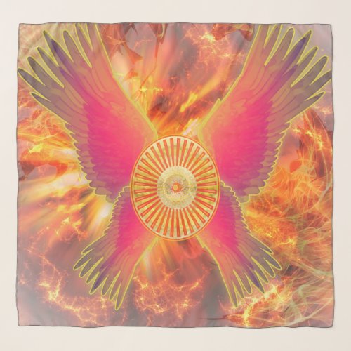 Embers of Vitality Unleashing the Fire of Life Scarf