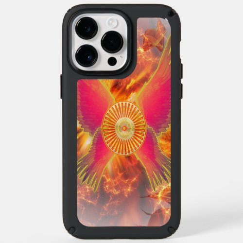 Embers of Vitality Unleashing the Fire of Life Speck iPhone 14 Pro Max Case