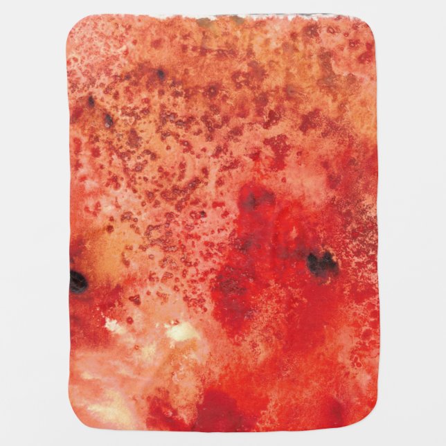 Embers Unfolding Baby Blanket (Front)