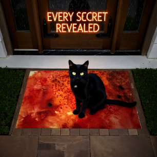 Embers Unfolding Doormat
