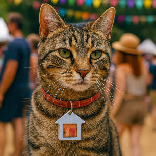 Embers Unfolding Pet Collar